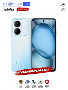 Itel A80 - 3GB RAM - 128GB Storage - PTA Approved - 12 Months Warranty - Blue - The Original Bro Mobiles - TOB37